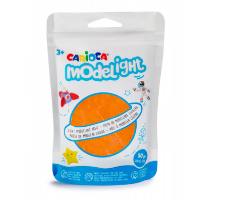 Pasta Model Light - 50 gr - colori assortiti - conf. 12 pezzi - Carioca - 52001. - 8003511752002 - DMwebShop