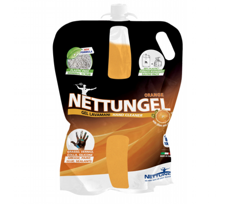 Sacca ricarica T-Bag Nettungel orange - 3 lt - Nettuno - 00792 - 8009184010869 - DMwebShop