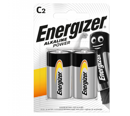 Pile Mezza Torcia C - Alkaline Power - blister 2 pezzi - Energizer - E300803700 - 7638900297324 - DMwebShop