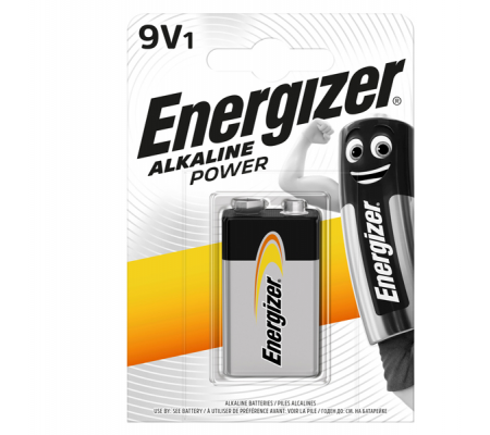 Pila Transitor - 9 V - Alkaline Power - conf. 1 pezzo - Energizer - E300804100 - 7638900297409 - DMwebShop