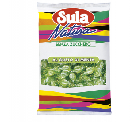 Caramelle - gusto menta - busta 1 kg - Sula - 09412100 - 4003455009716 - DMwebShop