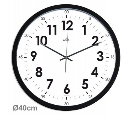 Orologio da parete silent clock orion - Ø 40 cm - Cep - 2112510011 - 3661474112513 - DMwebShop