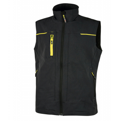 Gilet da lavoro Saturn - nero-giallo - taglia L - U-power - PE181BC-L - 8033546422076 - DMwebShop