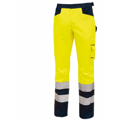 Pantalone invernale alta visibilita' Beacon - giallo fluo - taglia XXL - U-power - HL156YF-XXL - DMwebShop