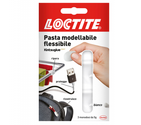 Colla Kintsuglue - 3 x 5 gr - bianco - Loctite - 2239174 - 8004630919710 - DMwebShop