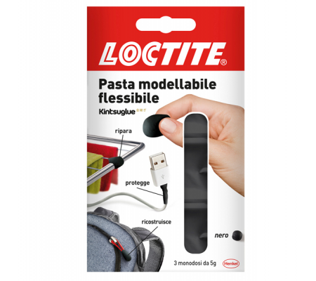 Colla Kintsuglue - 3 x 5 gr - nero - Loctite - 2239179 - 8004630919734 - DMwebShop