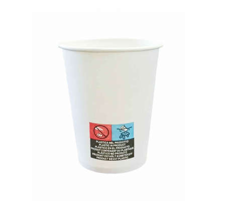 Bicchieri in carta - 350 ml - PEFC - con marcatura SUP - conf. 50 pezzi - Dopla - 42135 - 8005090012577 - DMwebShop