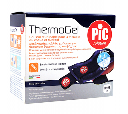 Cuscino ThermoGel Comfort - riutilizzabile - 10 x 26 cm - Pvs - KWK048 - 8058090009788 - DMwebShop