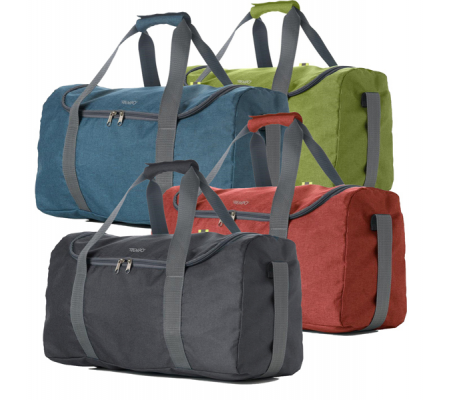 Borsa Sport Ready - colori assortiti - in tessuto tecnico - 48 x 20 x 27 cm - InTempo - 9240RD - 8029221820800 - DMwebShop