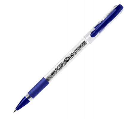 Penne a sfera - con cappuccio - Gelocity Stic - punta 0,5 mm - blu - scatola 30 pezzi - Bic - CEL1010265 - DMwebShop