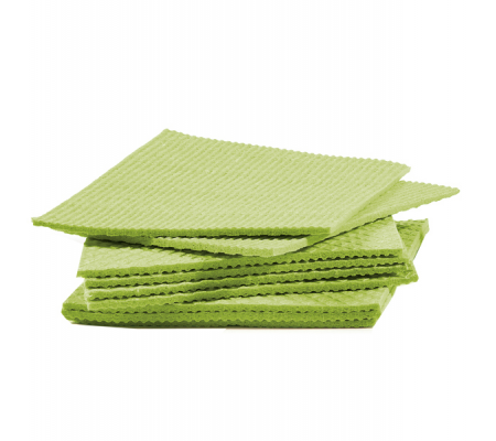 Pannospugna Aquos - 18 x 20 cm - verde - pack 10 pezzi - Perfetto - 0231B - DMwebShop