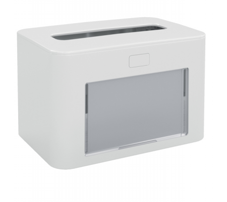 Dispenser personalizzabile - per tovaglioli interfogliati - bianco - Papernet - 417192 - 8024929271923 - DMwebShop