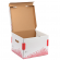 Scatola container Speedbox - Small - 25,2 x 35,5 cm - dorso 19,3 cm - bianco e rosso - conf. 15 pezzi - Esselte - 623911 - 4049793026015 - DMwebShop - 4