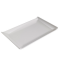 Piatto rettangolare - 28,6 x 18 x 2,8 cm - melamina - bianco - Leone - T8158 - 8024112005960 - DMwebShop