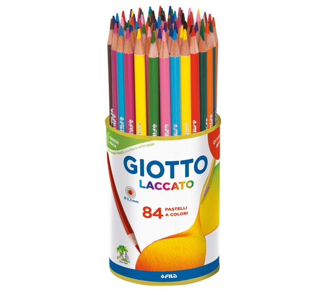 GIOTTO SUPERMINA ROSSO CARMINIO - diametro mina 3,8mm - Confezione da 12  pezzi