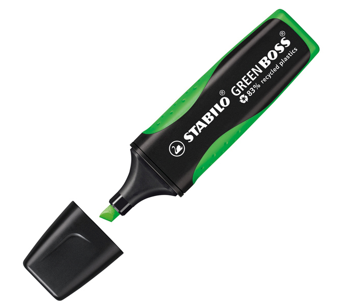 STABILO - 6070/33 - Evidenziatore green boss® 2-5 mm verde