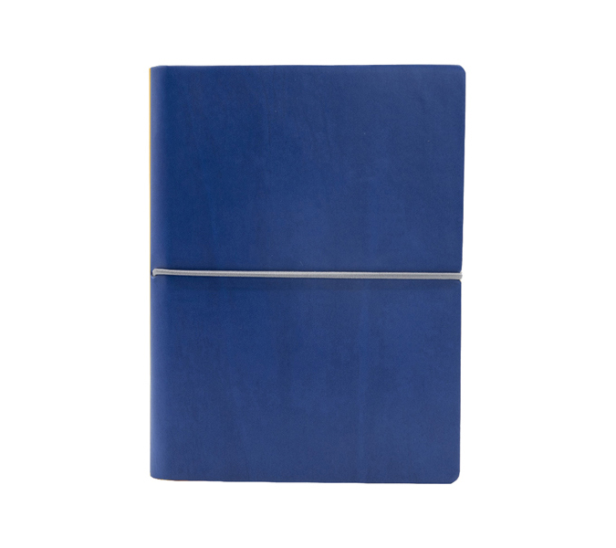 Taccuino Evo Ciak - 15 x 21 cm - fogli a righe - copertina blu