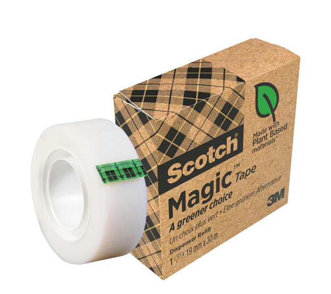 Nastro adesivo Magic 900 - green - 19 mm x 30 mt - Scotch 7100044086