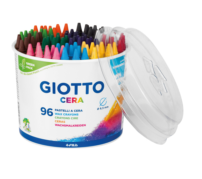 Giotto pastelli ad olio 12 pezzi f293400