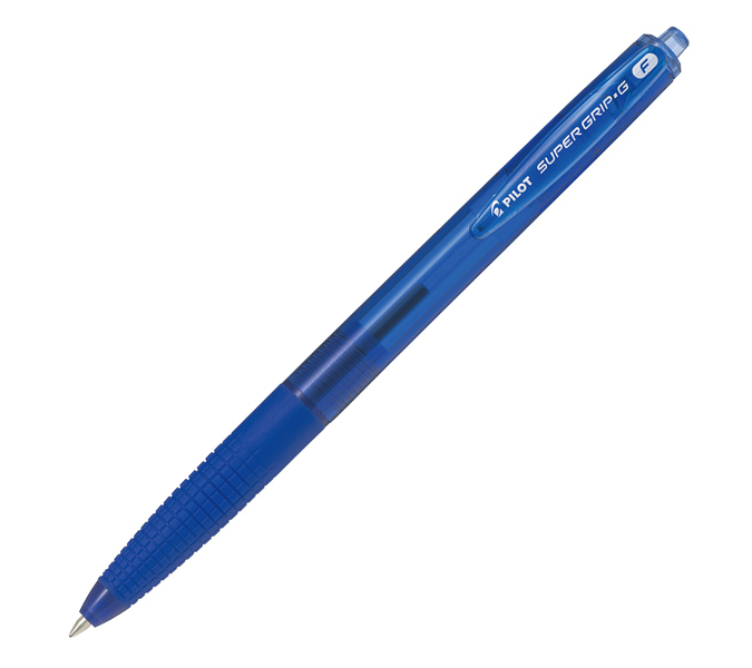 4902505524387 - PENNA SUPER GRIP G F 0,7 PILOT SCATTO BLU (COLORE BLU) -  PILOT