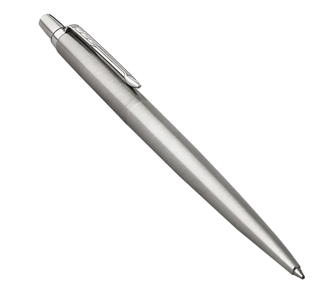 Penna sfera Jotter Core Stainless Steel - punta M - fusto acciaio - Parker  1953170