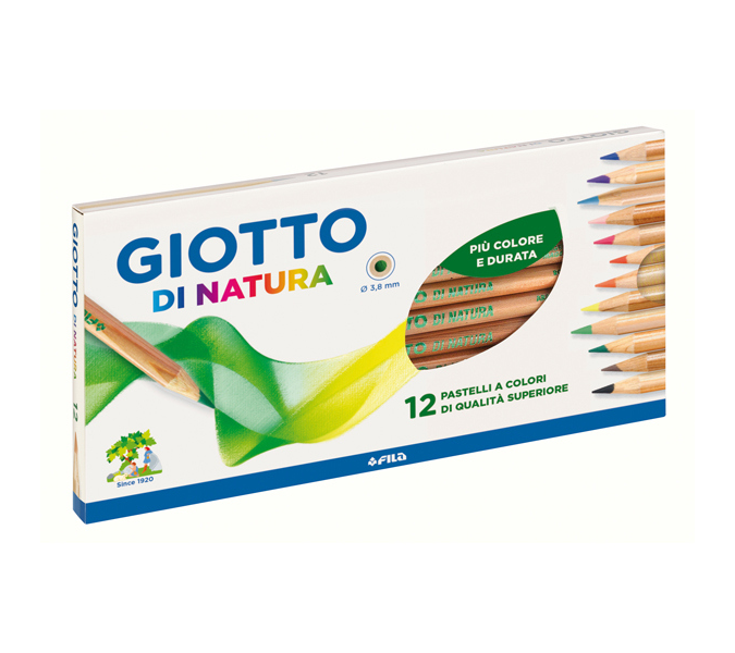 Pastelli Giotto Supermina. Scatola 36 matite colorate assortite - Giotto -  Cartoleria e scuola